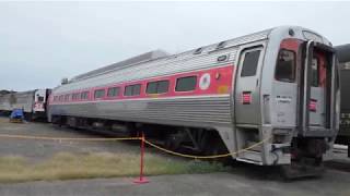 HD 60FPS RARE ConnDOT Budd SPV2000 Cab CarConference Car The Danbury Railway Museum [upl. by Marbut]