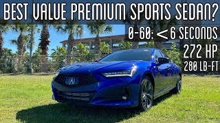 2022 Acura TLX ASpec TEST DRIVEFULL REVIEW [upl. by Ij]