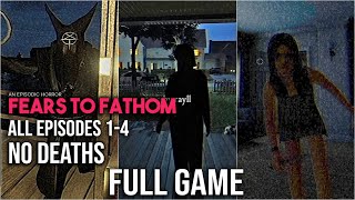 Fears to Fathom FULL Game Walkthrough  All Episodes 14 No Deaths [upl. by Ailime]