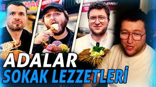 EFE UYGAÇ MESUTCAN TOMAY ADALAR SOKAK LEZZETLERİNİ DENEDİK İZLİYOR bicimali MesutCanTomay [upl. by Annert]