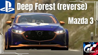 Gran Turismo 7 GT7  Daily Race B  Deep Forest reverse  Mazda 3  Vitória [upl. by Khalsa540]