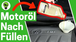 Motoröl Nachfüllen ✅ ULTIMATIVE ANLEITUNG Wie Öl im Auto Auffüllen amp Wo Selber Richtig Einfüllen [upl. by Valera280]