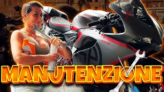 COME EFFETTUARE LA MANUTENZIONE DELLA MOTO [upl. by Euqinmod]