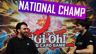 I Interviewed the YuGiOh National Champion YuGiOh TCG [upl. by Jenei]