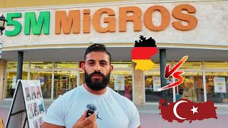 TÜRKEI VS DEUTSCHLAND PREISVERGLEICH  SUPERMARKT  INFLATION  Carim [upl. by Angrist]