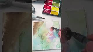 quotMaster Alla Prima Watercolor Watch me Paint a Whimsical Girl with Lantern in the Enchanted forestquot [upl. by Althea]