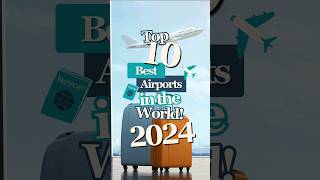 Top 10 Best Airports in the World 2024  Skytrax Rankings Revealed [upl. by Otrepur]