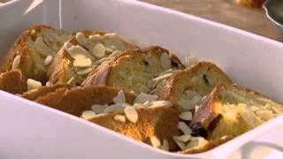 Gino DAcampo  Amaretto Panettone amp Butter Pudding Recipe [upl. by Ahsieker857]