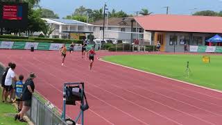 Ht1 400m U16 Men ANQ Championships Townsville 2729 September 2024 [upl. by Nerissa]