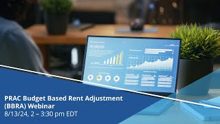 PRAC Budget Based Rent Increases Webinar [upl. by Susanetta]