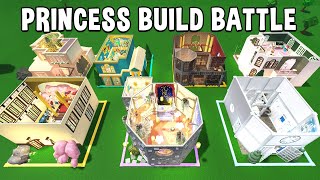 MEGA Princess Bedroom BuildOff CHALLENGE [upl. by Yruam832]