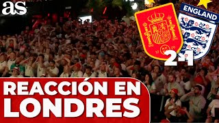 FINAL EUROCOPA  Reacción de los INGLESES al partido  ESPAÑA vs INGLATERRA [upl. by Esenaj675]