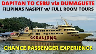 Dapitan to Cebu via Dumaguete  Filipinas Nasipit  Cokaliong  Philippines Travel [upl. by Najar483]