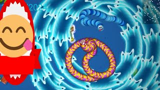 ⭐🐍WormszoneioGiant Slither Snake Top01Epic Wormszone Best Gameplay🐍Viralvideo01Pihugaming25m [upl. by Vasiliki]