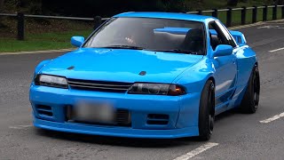 Modified Cars Leaving a Car Show Tuner Fest North 2024  Oulton Park [upl. by Recha]