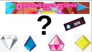 Did I Get A Diamond After Using 500 Spins OMG  Steven Universe Galaxy Union  Star Light  Roblox [upl. by Eenet]