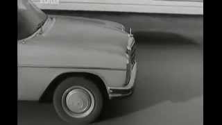 Sportspiegel Autotest mit Rainer Guenzler Mercedes 250 1968 [upl. by Ardnua]