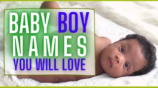 AWESOME AND UNIQUE BOY NAMES FOR BABIES WITH MEANINGS  BIBLICAL NAMES INCLUDED [upl. by Elwin]