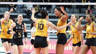 Vakifbank Vs Imoco Conegliano  Volleyball European Champions League QFinals Women Live Updates [upl. by Keiryt200]