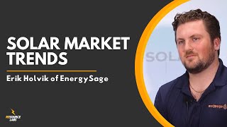 Solar Costs are Falling – Heres What It Means  Erik Holvik of EnergySage [upl. by Ahtibbat]