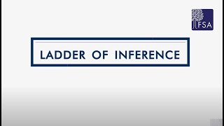 Ladder of Inference  FSA  Friends Services Alliance [upl. by Diahann]