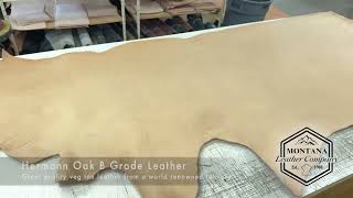 Hermann Oak B Grade Leather [upl. by Alleber]