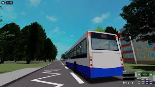 Roblox Przejazd Jelczem M121I4 Mastero Linia 264 Chemitex Interurban transport simulator [upl. by Winny912]