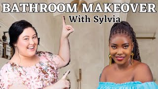 Bathroom Remodelling amp Makeover With Sylvia Bichanga  Remodelling  Painting Decorating  DIY [upl. by Midis]