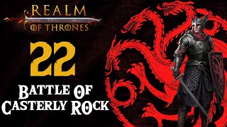 Battle Of Casterly Rock  Realm of Thrones  Mount amp Blade 2 BANNERLORD 22 [upl. by Lindahl242]