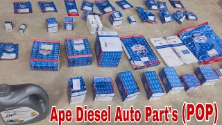 Ape Diesel auto Part Price List  Ape Diesel auto Piaggio Original Parts MRP List [upl. by Nilde]