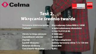 Test klucza udarowego Celma WAKLi 14DM [upl. by Gunzburg597]