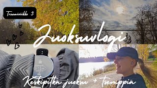 Juoksuvlogi  Keskipitkä juoksu  tsemppiä [upl. by Josias]