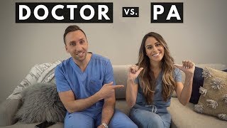 DOCTOR vs PA Physician Assistant  Q amp A [upl. by Silrak]