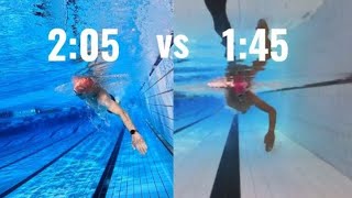 20Second Drop Watch This Triathletes Insane Swim Improvement [upl. by Naihr]