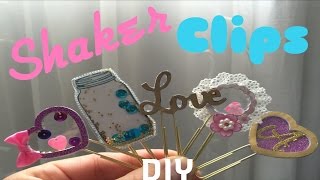 DIY planner shaker clips [upl. by Ardnasak788]