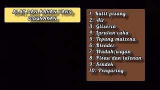 Pembuatan Bioplastik Menggunakan Kulit Pisang [upl. by Gertruda]