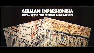 AV for Museums German Expressionism The Second Generation 19151925 [upl. by Edroi]