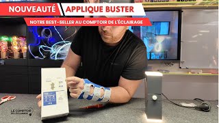 Notre bestseller au Comptoir de lÉclairage  Applique Buster [upl. by Harehs]