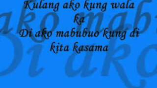 Kulang Ako Kung Wala Ka  Lyrics By Erik Santos [upl. by Einnok636]