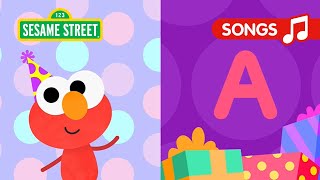 Elmos Birthday Party ABCs  Sesame Street Animated Songs [upl. by Llemej]