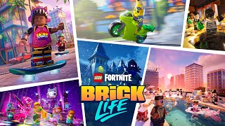 Trailer de Jogabilidade de LEGO Fortnite Brick Life [upl. by Hiltner133]