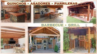 Quinchos  Asadores  Parrilleras ✔ Barbecue Grill [upl. by Oinotnaocram558]