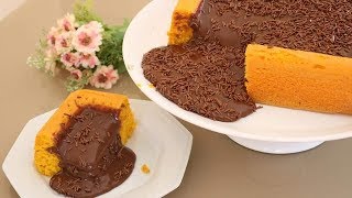 BOLO DE CENOURA COM MUITA COBERTURA DE CHOCOLATE [upl. by Teirrah]