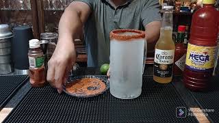 cómo hacer una michelada rica y refrescante [upl. by Yesor559]