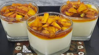 Caramel Apple Dessert recipe  3 Ingredients Dessert Recipe  Cooking with malika [upl. by Nylakcaj]