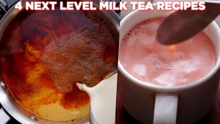 4 next level milk tea recipes [upl. by Salokkin637]