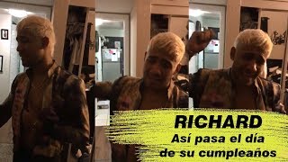 ASÍ PASA RICHARD EL DÍA DE SU CUMPLEAÑOS  Instagram Live  22 Enero 2018 [upl. by Felipe]