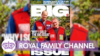 Wills Big Issue Prince Makes Homeless Charity Pledge [upl. by Jen]