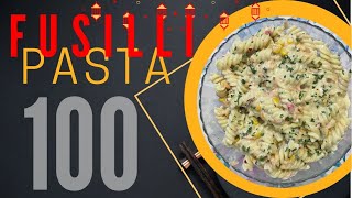 Fusilli  fusilli pasta  fusilli creamy pasta recipe  healthy pasta recipe [upl. by Nwadal]