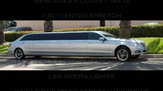 2010 MERCEDES E CLASS LIMOUSINE LIMO BY QUALITY COACHWORKS [upl. by Riess502]